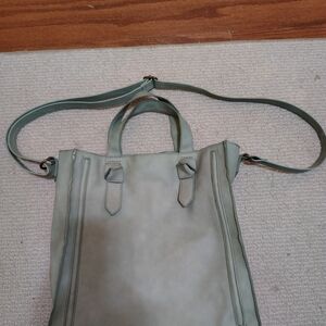 Vegan Leather Tote Bag